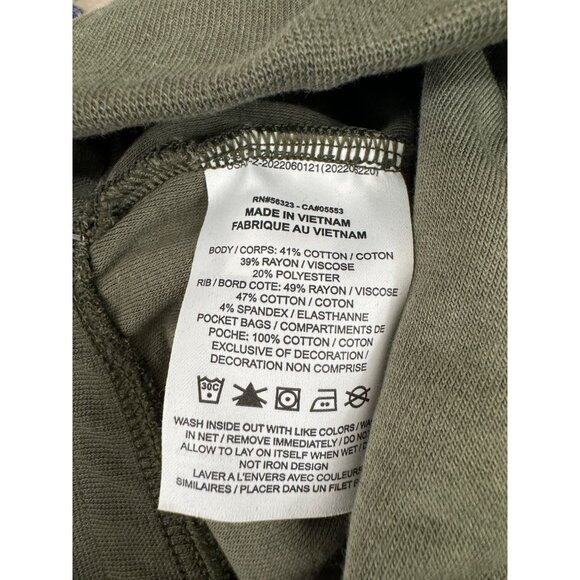 Nike Velour high rise Wide Leg Trousers in Olive Y2K 90s sz 2XL - Picture 13 of 14